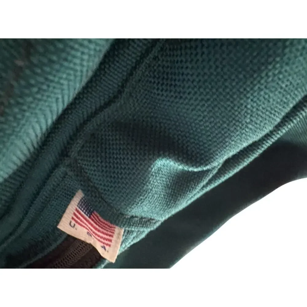 Vintage Cencal Aviation Products Teal USA Flight Bag Pilot Gear Carry Case‎ READ